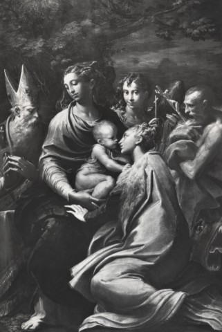 A. Villani e Figli — F. Mazzola - il Parmigianino. La Vergine col Bambino e Santi. Bologna - Pinacoteca Nazionale — insieme